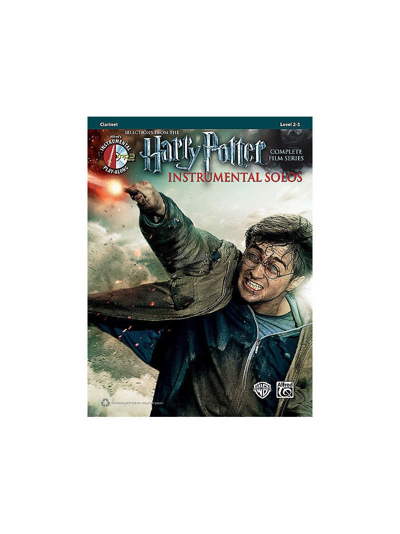 Harry Potter Instrumental Solos Clarinet (book/CD play-along)