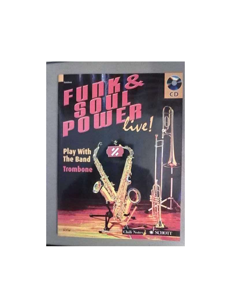 Funk & Soul Power Live Trombone (book/CD)