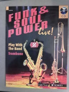 Funk & Soul Power Live Trombone (book/CD)