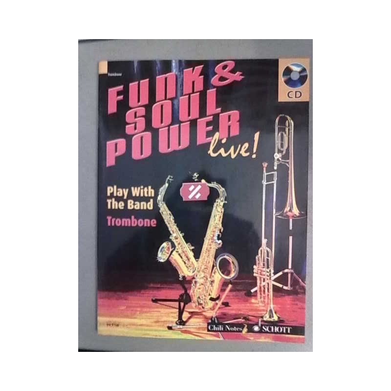 Funk & Soul Power Live Trombone (book/CD)