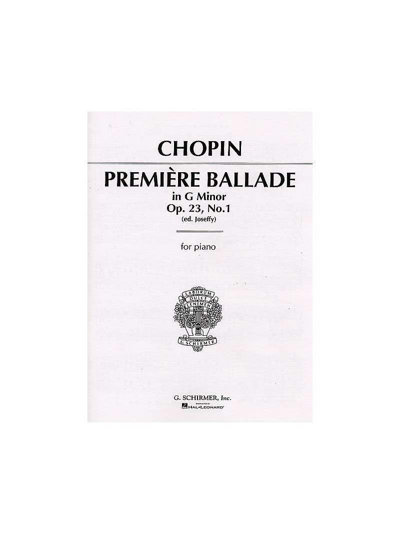 Ballade, Op. 23, No. 1 in G Minor