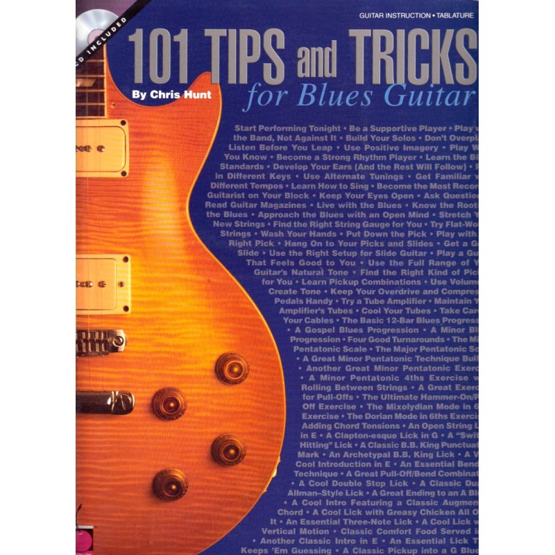 101 Tips and Tricks for Blues Guitar (book/CD)