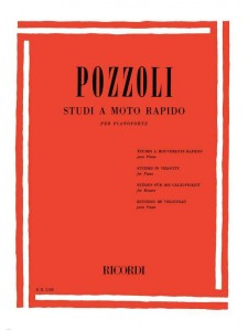 Pozzoli - Studi A Moto Rapido per Pianoforte
