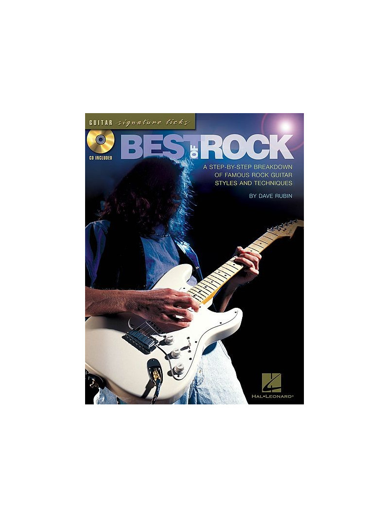Best of Rock: Signature Licks (book/CD)