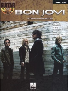 Bon Jovi: Guitar Play-Along Volume 114 (book/CD)
