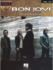 Bon Jovi: Guitar Play-Along Volume 114 (book & Audio Online)