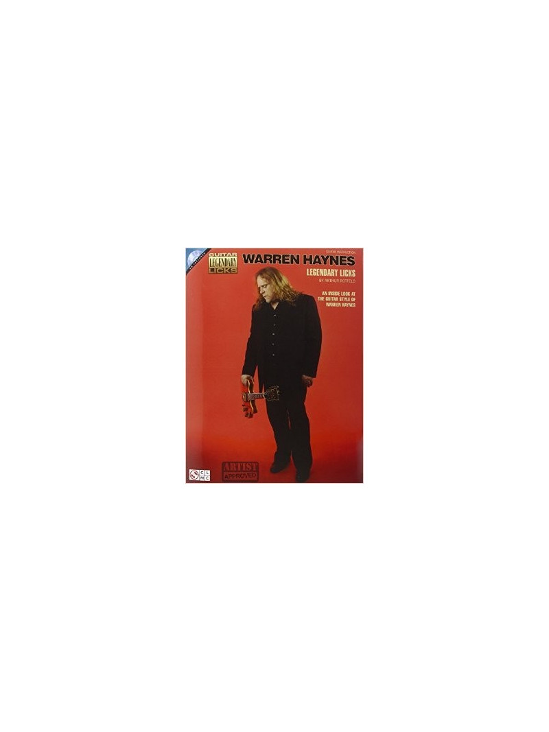 Warren Haynes Legendary Licks (book/CD)