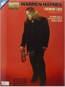 Warren Haynes sheet music, Legendary Licks guitar