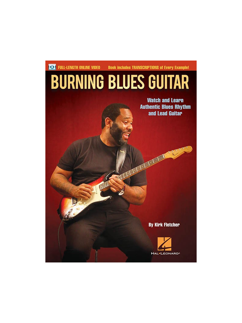 Burning Blues Guitar (book/Video Online)