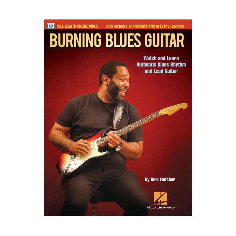 Burning Blues Guitar (book/Video Online)