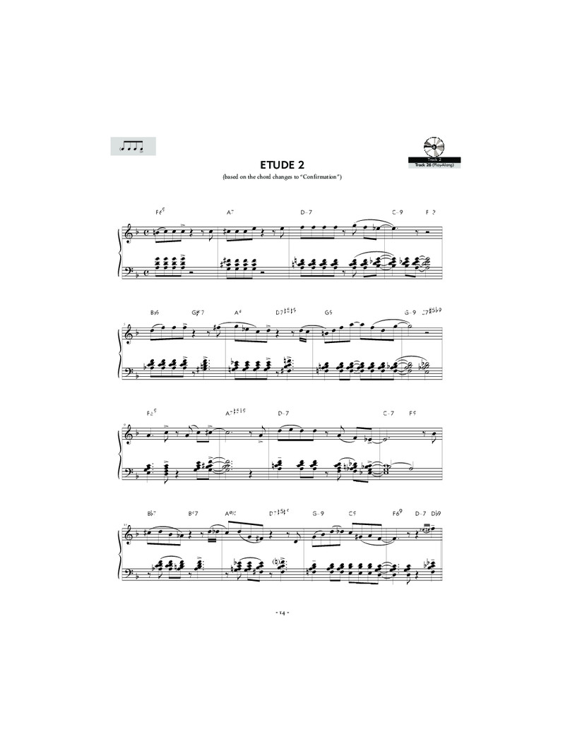 Reading Key Jazz Rhythms for Piano (book/CD play along)