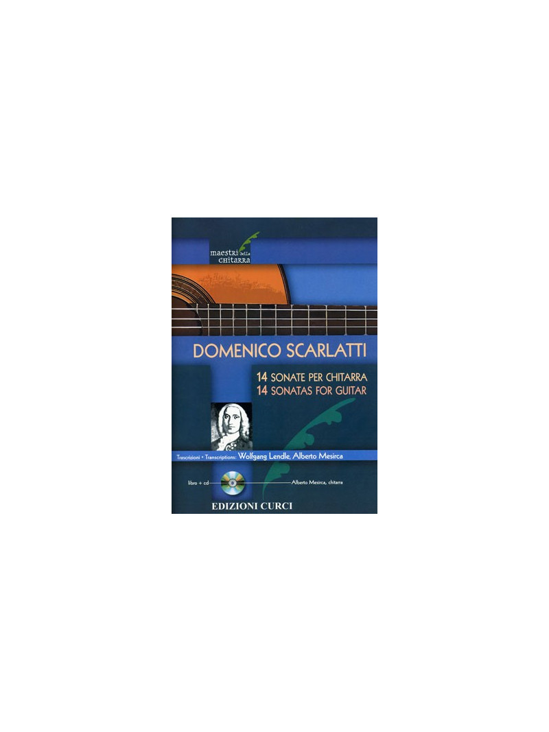 Domenico Scarlatti: 14 Sonate per chitarra (libro/CD)