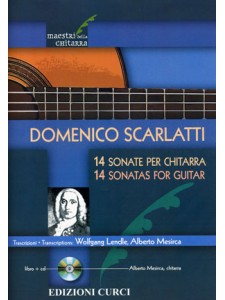 Domenico Scarlatti: 14 Sonate per chitarra (libro/CD)