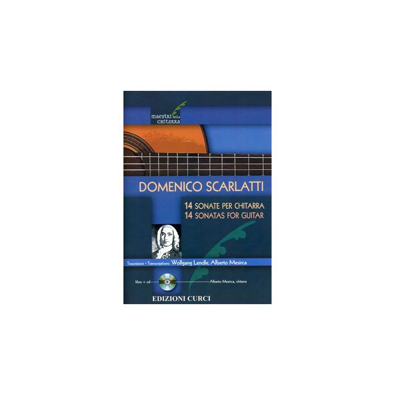 Domenico Scarlatti: 14 Sonate per chitarra (libro/CD)
