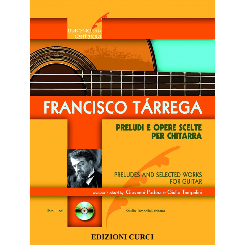 Francisco Tarrega: Preludi e opere scelte per chitarra (libro/CD)