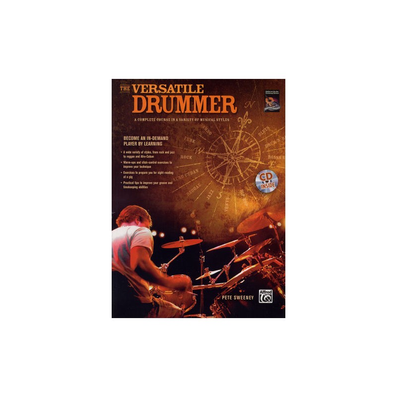 The Versatile Drummer (book/CD)