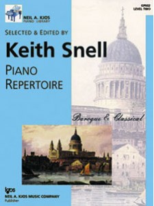 Piano Repertoire: Baroque & Classical, Level 2