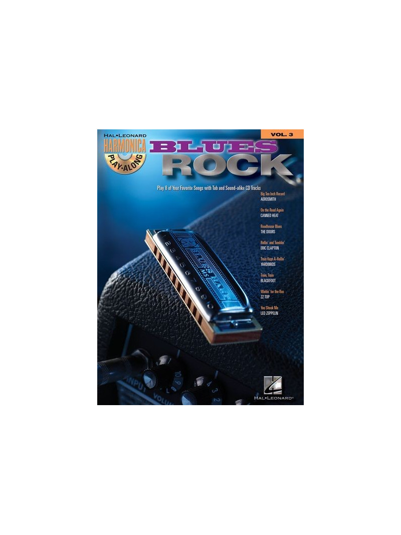 Blues Rock: Harmonica Play-Along Volume 3 (book/CD)