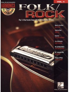 Harmonica Play-along: Folk/Rock (book/CD)