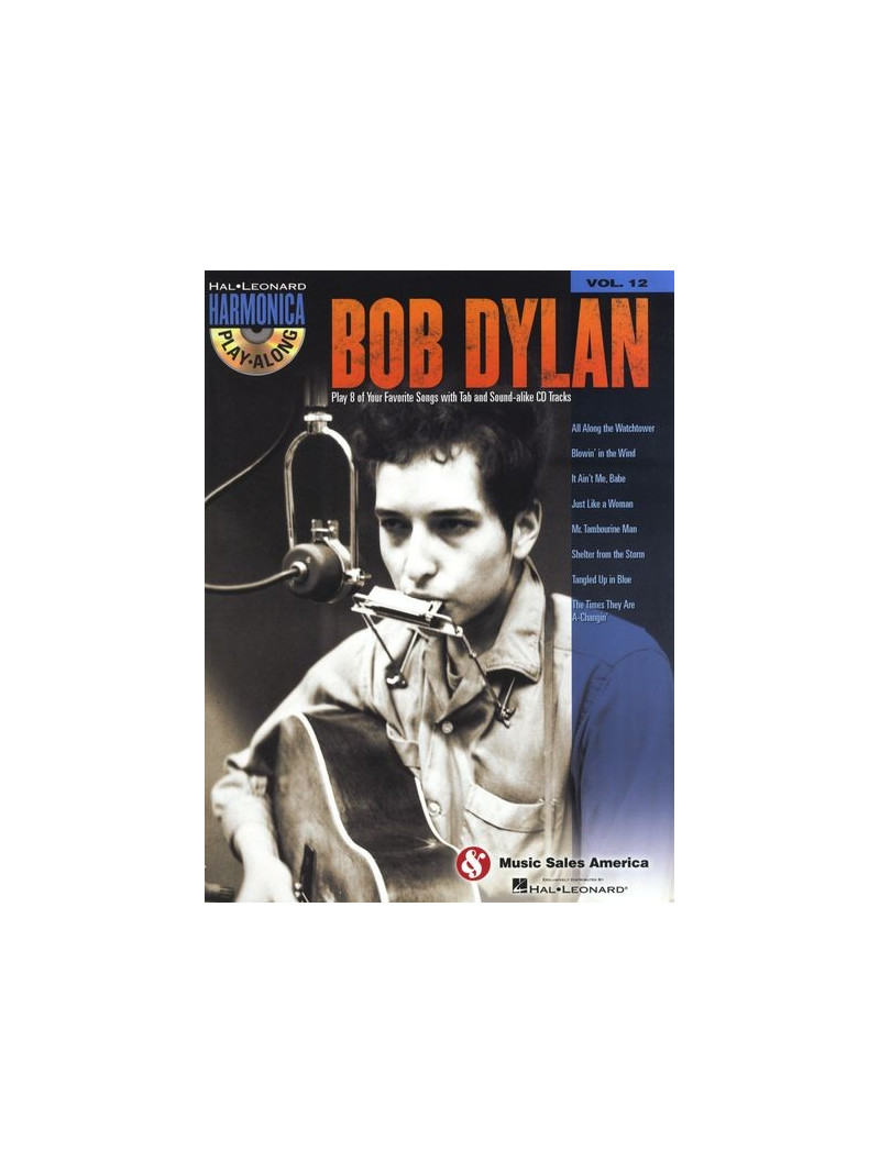 Bob Dylan: Harmonica Play-Along Volume 12 (book/CD)