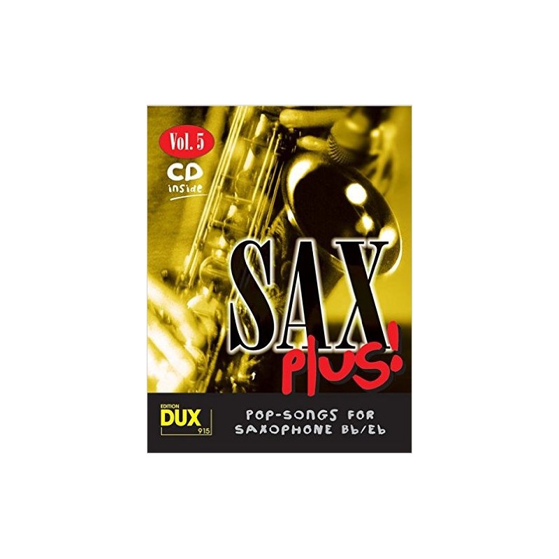 Sax Plus Band - Volume 5 (book/CD)