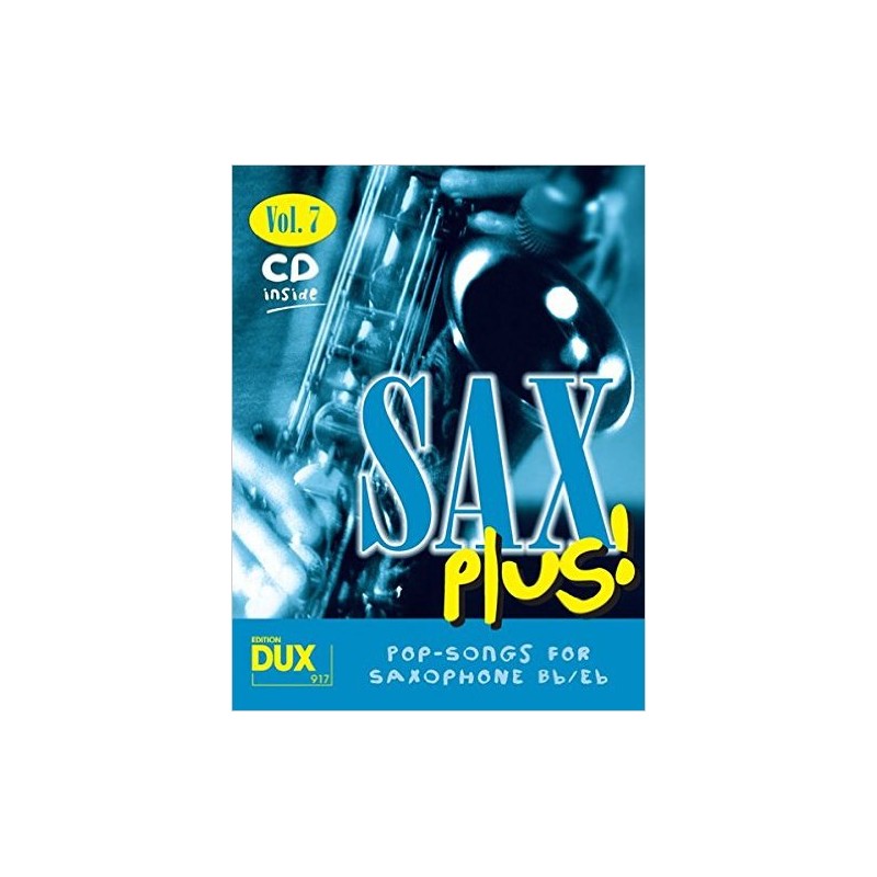Sax Plus Band - Volume 7 (book/CD)