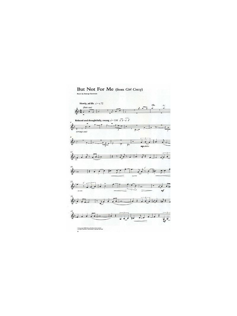 George Gershwin Playalong For Clarinet (book/CD)