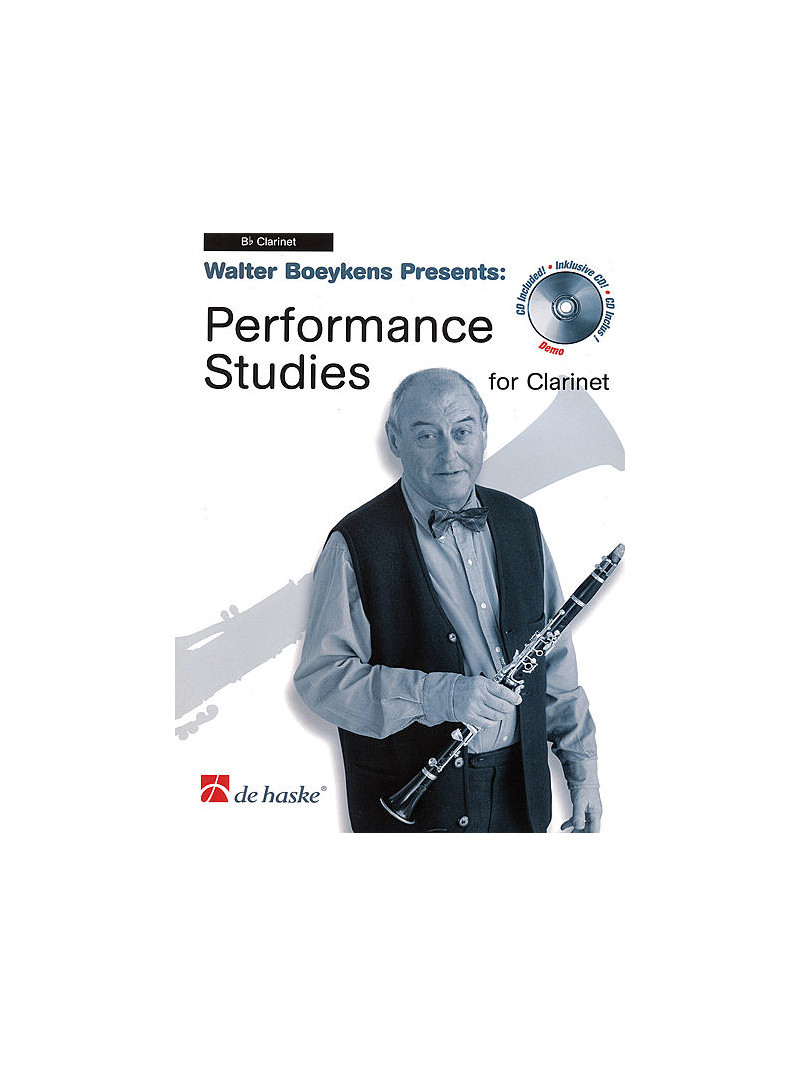 Performance Studies for Clarinet (book/CD)