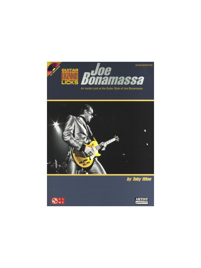 Joe Bonamassa Legendary Licks (book/CD)