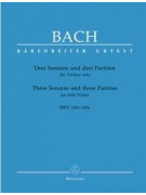 Drei Sonaten und drei Partiten fur Violine solo