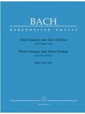 Drei Sonaten und drei Partiten fur Violine solo
