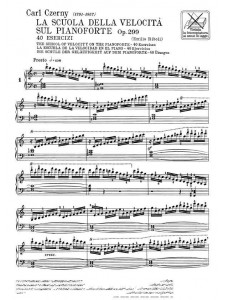 The School of Velocity on The Pianoforte