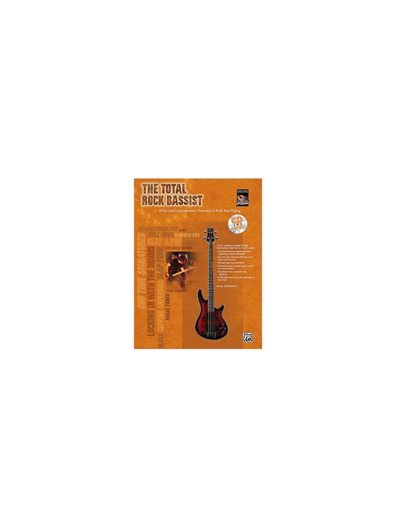 The Total Rock Bassist (book/CD)