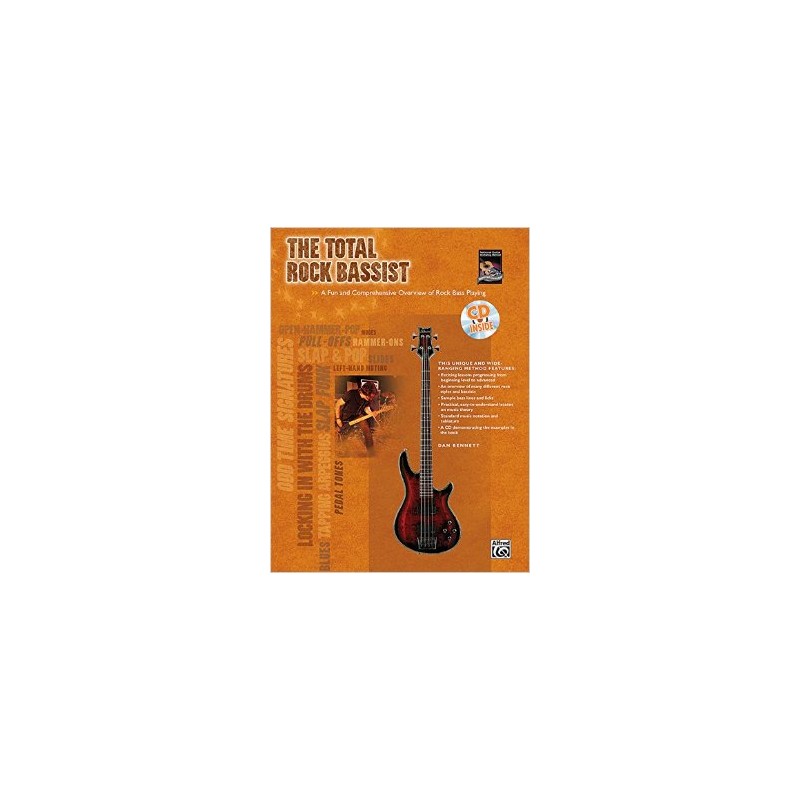 The Total Rock Bassist (book/CD)