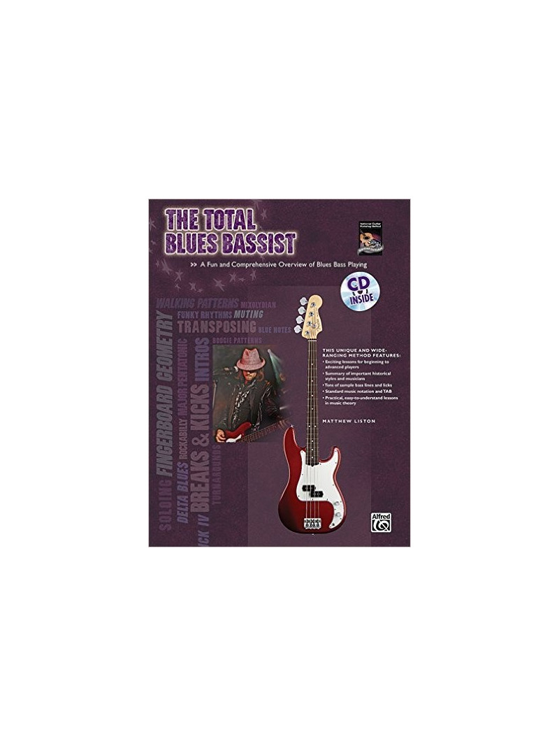 The Total Blues Bassist (book/CD)