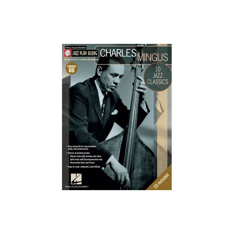 Jazz Play-Along Volume 68: Charles Mingus (book/CD)