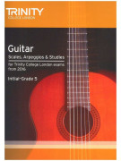 Guitar & Plectrum Guitar Scales, Arpeggios & Studies Initial - Grade 5 from 2016 