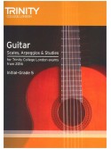Guitar - Scales, Arpeggios & Studies Initial - Grade 5 from 2016