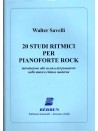 20 Studi ritmici per pianoforte rock