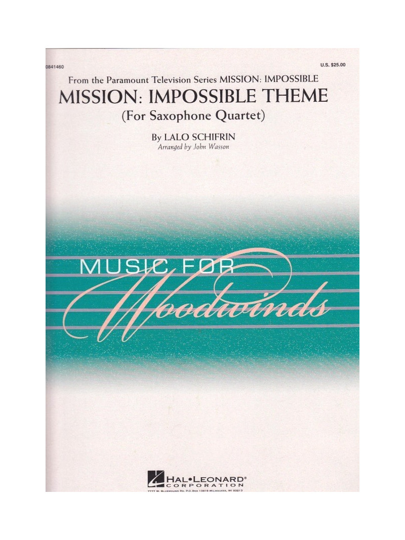 Mission: Impossible theme (sax quartet)