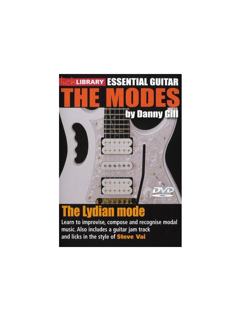 Lick Library: The Lydian Modes - Steve Vai (DVD)