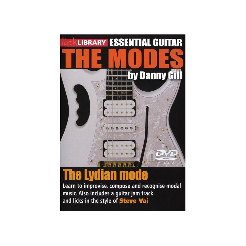 Lick Library: The Lydian Modes - Steve Vai (DVD)
