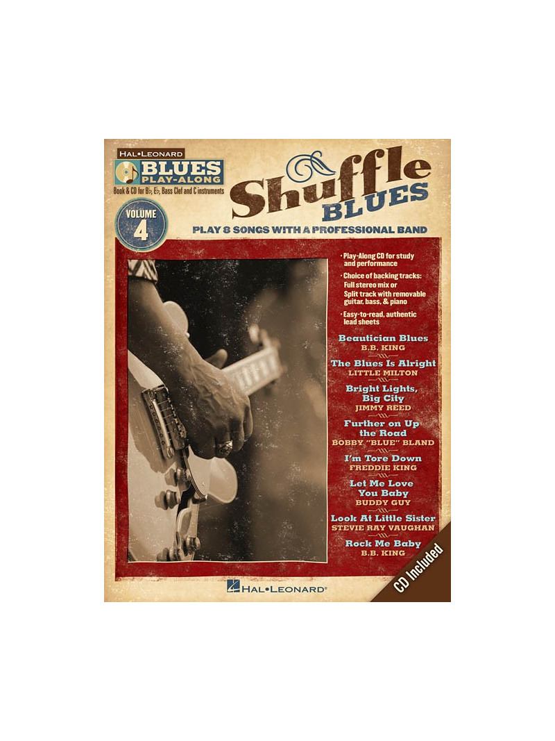 Blues Play-Along volume 4: Shuffle Blues (book/CD)