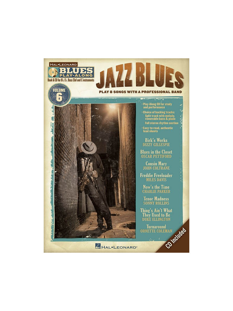 Blues Play-Along Volume 6: Jazz Blues (book/CD) 