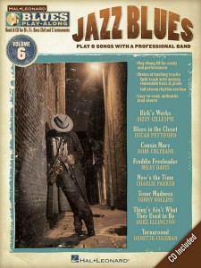 Blues Play-Along Volume 6: Jazz Blues (book/CD) 