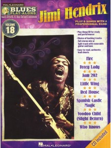 Blues Play-Along Volume 18: Jimi Hendrix (book/CD)