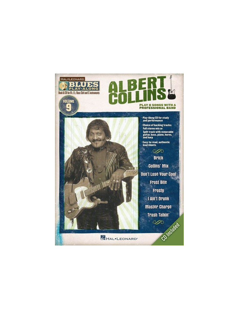 Blues Play-Along Volume 9: Albert Collins (book/CD)