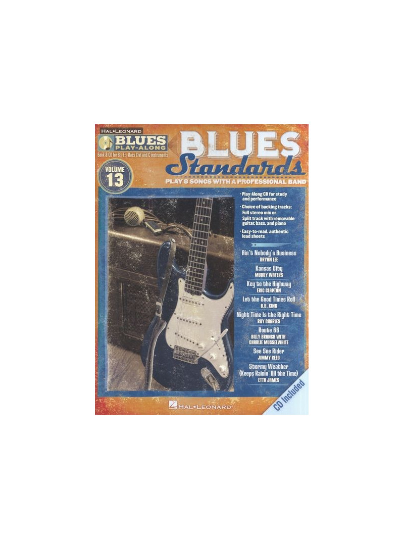 Blues Play-Along Volume 13: Blues Standards (book/CD)