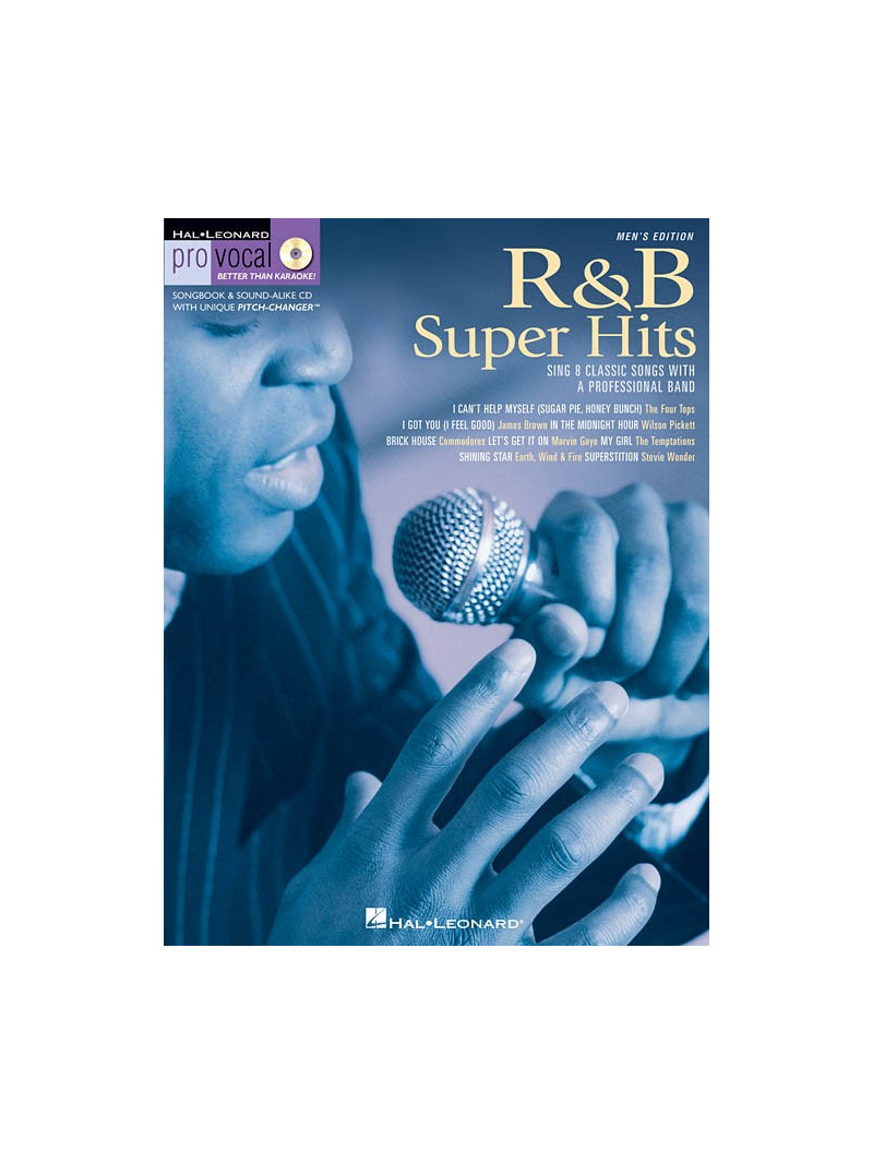 Pro Vocal: R&B Super Hits Volume 6 (book/CD sing-along)
