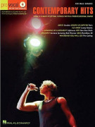 Pro Vocal: Contemporary Hits Male Singers (book/CD sing-along)